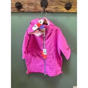 Mini Boden Tickled Pink Flamingo Changing Robe Size S -New with Tags Swim beach